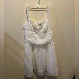 Princess Polly Shimmering White Dress